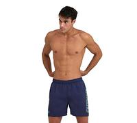 ARENA Pantaloncini sportivi da bagno 'Logo' navy / turchese, Taglia M
