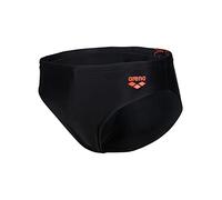 ARENA Boy's Swim Briefs Graphic, Slip Bambini E Ragazzi, Black-Floreale, 10-11 Anni