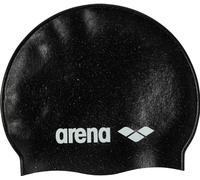 Arena Swimwear Cuffia da nuoto 006359 Silicone con logo Nero Taglia unica