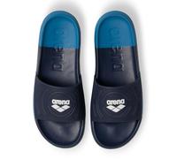 ARENA Ciabatte da bagno da uomo Urban Active, 200 Navy White Turquoise, 45 EU