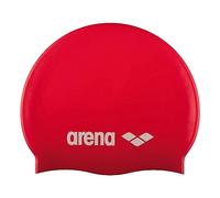 arena Classic Silicone Junior Cuffia Unisex in Silicone, Cuffia Piscina Bambino e Bambina, Cuffia Nuoto con Bordo Rinforzato, Cuffia Morbida e Resistente