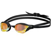 Arena Cobra Core Swipe Mirror Nero/Giallo - Occhiali da nuoto con specchio