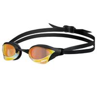 Occhiali da nuoto Arena Cobra Core Swipe Mirror giallo rame/nero
