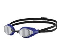 ARENA Cobra Core Swipe Mirror Occhialini Nuoto da Gara Unisex Adulto, Occhialini Piscina con Lenti a Specchio Curve, Anti-Appannamento, Protezione UV, 5 Ponti Nasali Intercambiabili