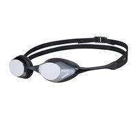 ARENA Cobra Original Swipe Mirror Occhialini Nuoto da Gara Unisex Adulto, Occhialini Piscina con Lenti a Specchio, Anti-Appannamento Protezione UV, 4 Ponti Nasali Intercambiabili