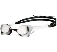 Arena cobra ultra occhialini nuoto specchio bianco/argento