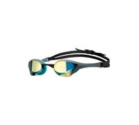 ARENA Cobra Ultra Swipe Mirror Occhialini Nuoto da Gara Unisex Adulto, Occhialini Piscina con Lenti a Specchio Curve, Anti-Appannamento, Protezione UV, 5 Ponti Nasali Intercambiabili