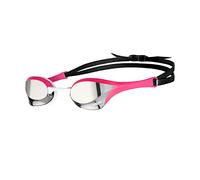 Occhialini Arena Cobra Ultra Swipe rosa con lenti argentate