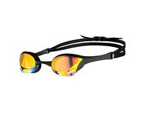 ARENA Cobra Ultra Swipe Mirror Occhialini Nuoto da Gara Unisex Adulto, Occhialini Piscina con Lenti a Specchio Curve, Anti-Appannamento, Protezione UV, 5 Ponti Nasali Intercambiabili
