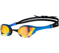 ARENA Cobra Ultra Swipe Mirror Occhialini Nuoto da Gara Unisex Adulto, Occhialini Piscina con Lenti a Specchio Curve, Anti-Appannamento, Protezione UV, 5 Ponti Nasali Intercambiabili