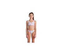 Arena confetti costume da bagno due pezzi bianco multicolore bambina