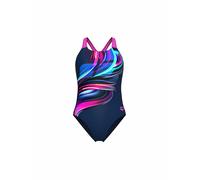 Arena Bloom Swimsuit Blu 38 Donna