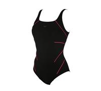 ARENA Costume da Bagno da Donna Jewel One Piece, Nero/Rosa Violet, DE 46