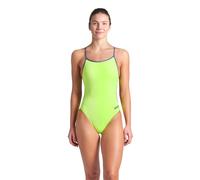 Arena Costume da Bagno da Donna MaxLife One Piece Lace Back, Arctic Lime/Future Dusk, 28