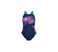 ARENA Costume da bagno da ragazza con logo blu | 128