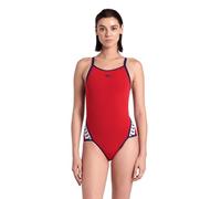Arena Costume da bagno donna Icons, Rosso/blu marine, 42
