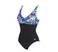 ARENA costume da bagno donna Masaki tuta da allenamento nero-Multi D 36, EU 38
