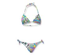 Arena costume da bagno donna triangolo bikini set allover, multi, D-36, EU-38