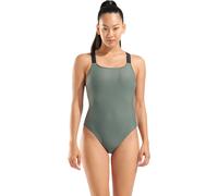 Arena costume da bagno elasticizzato solido salvia M - UK34
