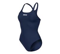Arena Costume intero donna Swim Pro Team MaxLife Eco asciugatura rapida, UPF50+ Blu marino/bianco 38