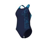 Costume da Bagno DONNA Arena Intero Feel Scratchy V Back Blu Nuoto Piscina