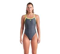 Costume da bagno arena new monogram dos challenge dark sage multi artic lime donna