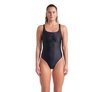 arena Costume intero da donna Control Pro Back B Solid Swimsuit (confezione da 1), nero/nero, 62