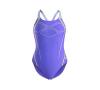 ARENA Costume intero 'Graphic Pro Back' indaco / giallo neon / grigio chiaro Donna ARENA L