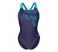 ARENA Costume intero 'KIKKO' navy / blu neon Donna - Abbigliamento - Taglie comode - Moda mare ARENA M