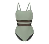 Costume da bagno intero MESH EQUALS Verde 46 (IT) - 42 (FR) Tinta unita