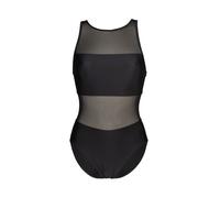 Arena mesh panels swimsuit vent black
