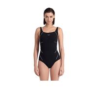 ARENA COSTUME INTERO NUOTO PISCINA DONNA 006522 501 W JEWEL ONE PIECE BLACK/WH