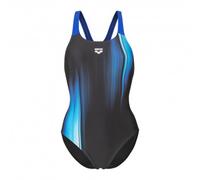 Arena Costume Intero Piscina Con Reggiseno Interno Light Swim Pro Back Nero Blu Donna 40