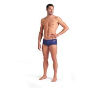 arena Solid Team Costume Uomo Piscina, Costume da Bagno ad Asciugatura Rapida, Pantaloncini da Bagno in Tessuto MaxLife Eco con Massima Resistenza al Cloro e Protezione UV UPF 50+