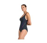 ARENA COSTUME NUOTO PISCINA DONNA 006525 580 MAKIMURAX R BLACK/BRIGT BLUE