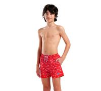 ARENA - COSTUME SHORT JUNIOR - WATER PRINTS SHORT - 007186410 - RED PALMS