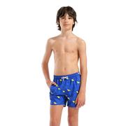 ARENA - COSTUME SHORT JUNIOR - WATER PRINTS SHORT - 007186830 - NEON BLUE