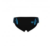 Arena Costume Slip Graphic Nero Turchese Uomo 50