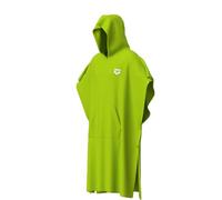 ARENA COTTON PONCHO 600 - ARTIC LIME-WHI Medium