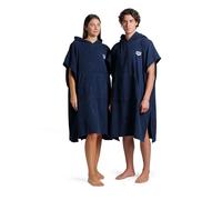 ARENA COTTON PONCHO NAVY-WHITE S-M
