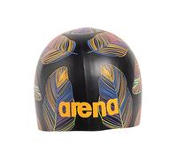 arena Cuffia da nuoto unisex per adulti, modellata, per allenamento e corsa, 100% silicone, taglia unica, foglie cadenti