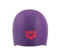 Arena Long Hair cap, Cuffia Ampia Unisex-Adult, Multicolore, Plum-Bright_Coral