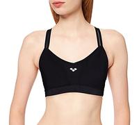 Arena Daphne Reggiseno Sportivo con Coppa B a Sostegno Medio, Donna, Nero, 90