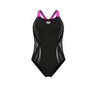 Arena Donna Poseidnia Swim, nero/rosa, 40