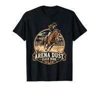 Arena Dust Clear Mind Equitazione Cavallo Maglietta