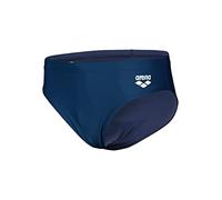 ARENA Dynamo Junior Brief R Costume Bambini Piscina e Spiaggia, Slip Piscina Bambini ad Asciugatura Rapida in Tessuto Maxfit Eco Resistente Cloro e Sale, Protezione UV UPF 50+, Fodera Anteriore