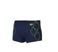 ARENA Feel Graphic Costume da Bagno Corto da Uomo, Pantaloncini da Spiaggia e Piscina in Tessuto Maxfit Eco, Resistente Cloro e Sale con Protezione UV UPF 50+, Elasticizzato con Fodera Interna