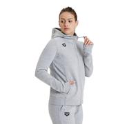 Arena Felpa Donna Giacca con Cappuccio, Team Hooded Jacket Grigio, S