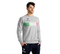 ARENA - FELPA GIROCOLLO - FIN CREW NECK - 006770552 - MEDIUM GREY HEATHER
