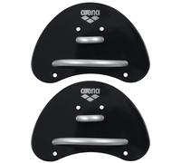 arena Finger Paddle Elite Palette Nuoto per Dita, Accessorio da Allenamen S Nero